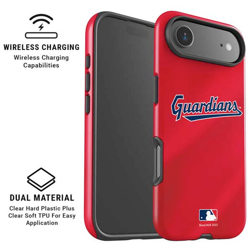 MLB Cleveland Guardians Alternate Road Jersey iPhone 17 Air Magsafe Impact Case