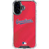 MLB Cleveland Guardians Alternate Road Jersey iPhone 17 Clear Case