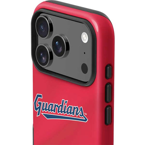 MLB Cleveland Guardians Alternate Road Jersey iPhone 17 Pro Impact Case