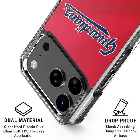 MLB Cleveland Guardians Alternate Road Jersey iPhone 17 Pro Max MagSafe Case