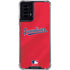 MLB Cleveland Guardians Alternate Road Jersey Moto G Power 5G (2024) Clear Case