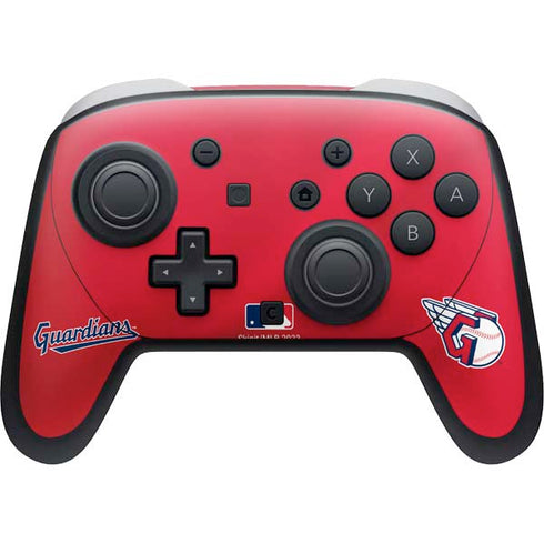MLB Cleveland Guardians Alternate Road Jersey Nintendo Switch 2 (2025) Pro Controller Skin