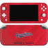 MLB Cleveland Guardians Alternate Road Jersey Nintendo Switch Lite Skin