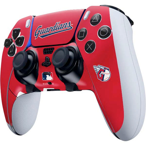 MLB Cleveland Guardians Alternate Road Jersey PS5 DualSense Edge Pro Controller Skin