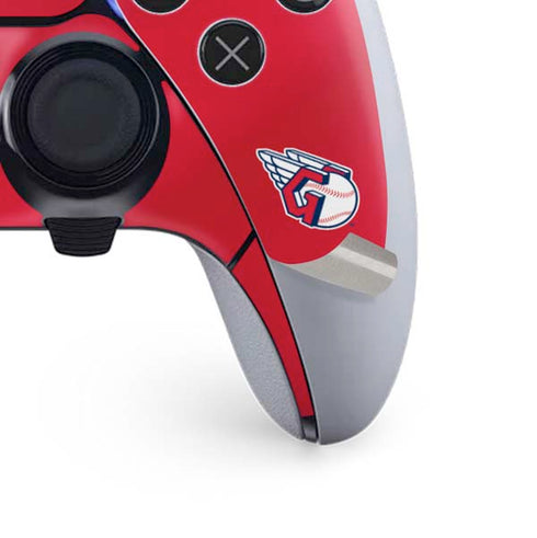 MLB Cleveland Guardians Alternate Road Jersey PS5 DualSense Edge Pro Controller Skin