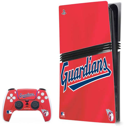 MLB Cleveland Guardians Alternate Road Jersey PlayStation PS5 Skins