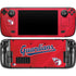 MLB Cleveland Guardians Alternate Road Jersey Steam Deck Handheld Gaming Computer OLED Skin
