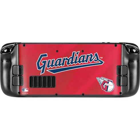 MLB Cleveland Guardians Alternate Road Jersey Steam Deck Handheld Gaming Computer Skin