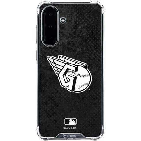 MLB Cleveland Guardians Dark Wash Galaxy A36 5G Clear Case