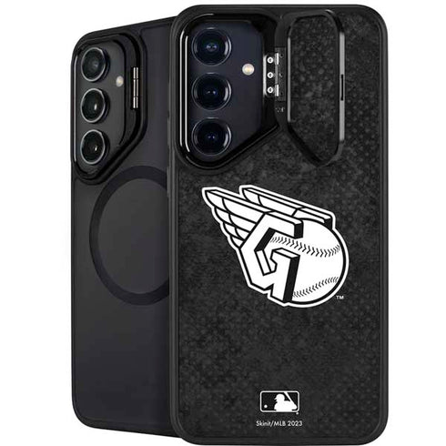 MLB Cleveland Guardians Dark Wash Galaxy S25 Kickstand Case