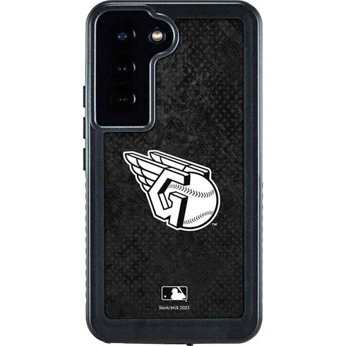MLB Cleveland Guardians Dark Wash Galaxy S24 Waterproof Case