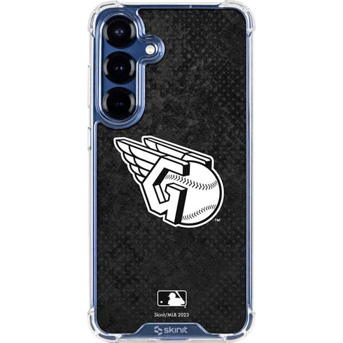 MLB Cleveland Guardians Dark Wash Galaxy S25 Plus Clear Case