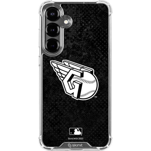 MLB Cleveland Guardians Dark Wash Galaxy S26 Clear Case