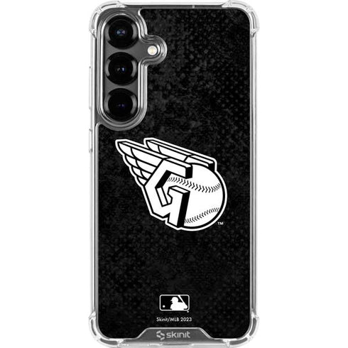 MLB Cleveland Guardians Dark Wash Galaxy S26 Plus Clear Case