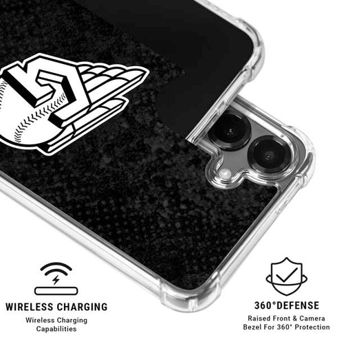 MLB Cleveland Guardians Dark Wash Galaxy S26 Plus Clear Case