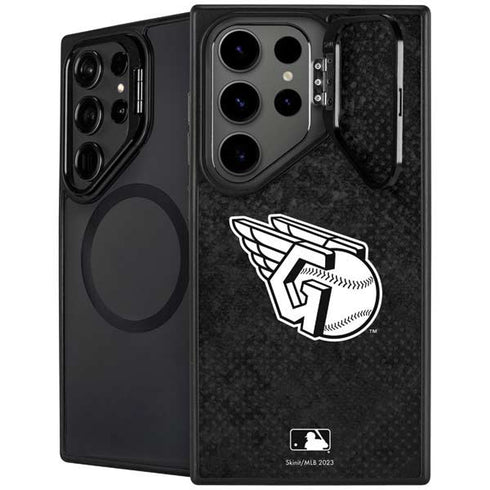MLB Cleveland Guardians Dark Wash Galaxy S26 Ultra Kickstand Case