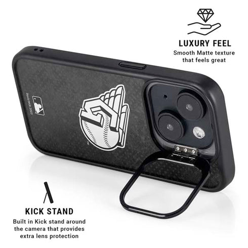 MLB Cleveland Guardians Dark Wash iPhone 14 Kickstand Case