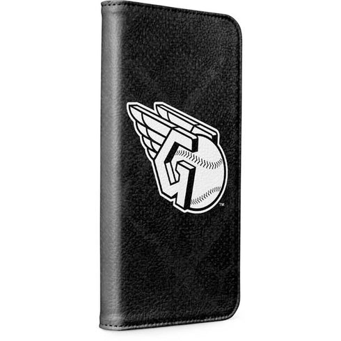 MLB Cleveland Guardians Dark Wash iPhone 15 Folio Case