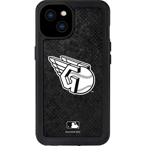 MLB Cleveland Guardians Dark Wash iPhone 15 Plus Waterproof Case