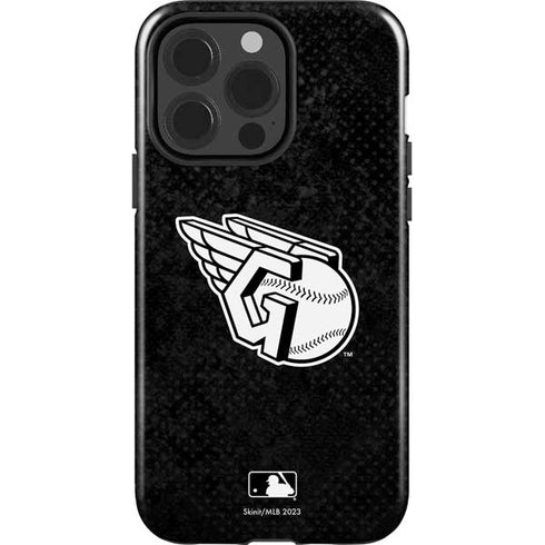 MLB Cleveland Guardians Dark Wash iPhone 15 Pro Impact Case