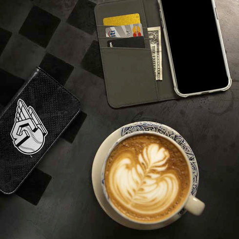 MLB Cleveland Guardians Dark Wash iPhone 15 Pro Max Folio Case