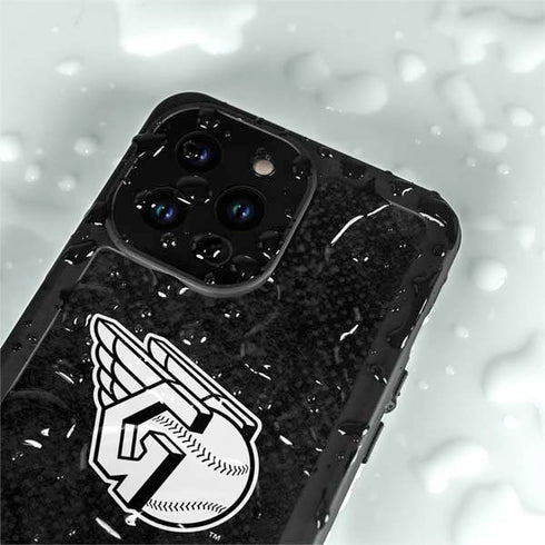 MLB Cleveland Guardians Dark Wash iPhone 15 Pro Waterproof Case