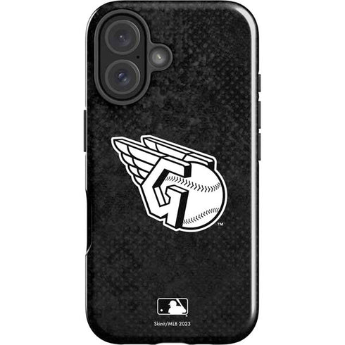 MLB Cleveland Guardians Dark Wash iPhone 16 Impact Case