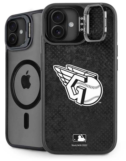 MLB Cleveland Guardians Dark Wash iPhone 16 Kickstand Case