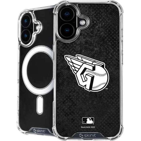 MLB Cleveland Guardians Dark Wash iPhone 16 MagSafe Case