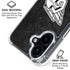 MLB Cleveland Guardians Dark Wash iPhone 16 Plus Clear Case