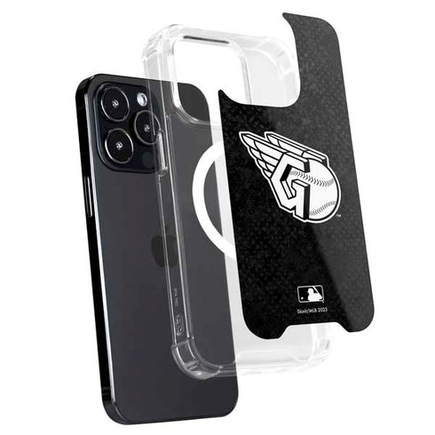MLB Cleveland Guardians Dark Wash iPhone 16 Pro Max MagSafe Case
