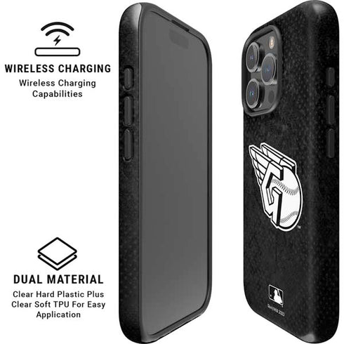 MLB Cleveland Guardians Dark Wash iPhone 16 Pro Max Magsafe Impact Case