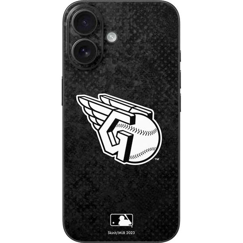 MLB Cleveland Guardians Dark Wash iPhone 16 Skin