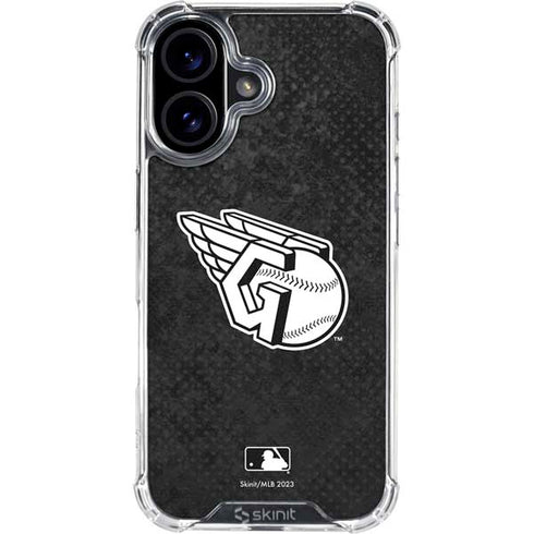 MLB Cleveland Guardians Dark Wash iPhone 17 Clear Case