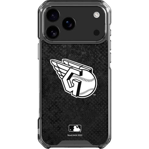 MLB Cleveland Guardians Dark Wash iPhone 18 Pro Max Clear Case