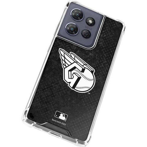 MLB Cleveland Guardians Dark Wash Moto G Play 5G (2025) Clear Case