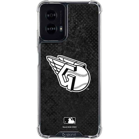 MLB Cleveland Guardians Dark Wash Moto G Power 5G (2024) Clear Case