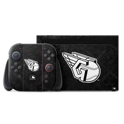 MLB Cleveland Guardians Dark Wash Nintendo Skins