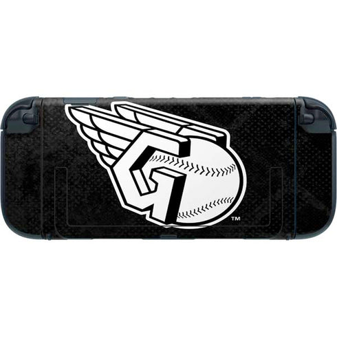 MLB Cleveland Guardians Dark Wash Nintendo Switch 2 (2025) with Joy-Con Skin