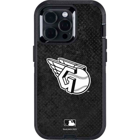 MLB Cleveland Guardians Dark Wash Otterbox Defender iPhone Skin