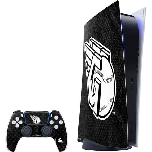 MLB Cleveland Guardians Dark Wash PlayStation PS5 Skins