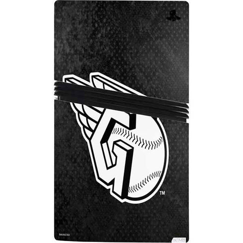MLB Cleveland Guardians Dark Wash PS5 Pro Console Skin