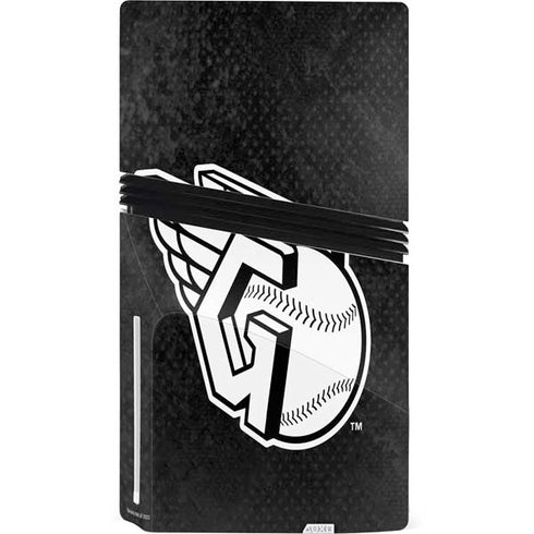MLB Cleveland Guardians Dark Wash PS5 Pro Disk Bundle Skin