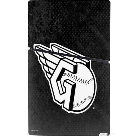 MLB Cleveland Guardians Dark Wash PS5 Slim Digital Edition Console Skin