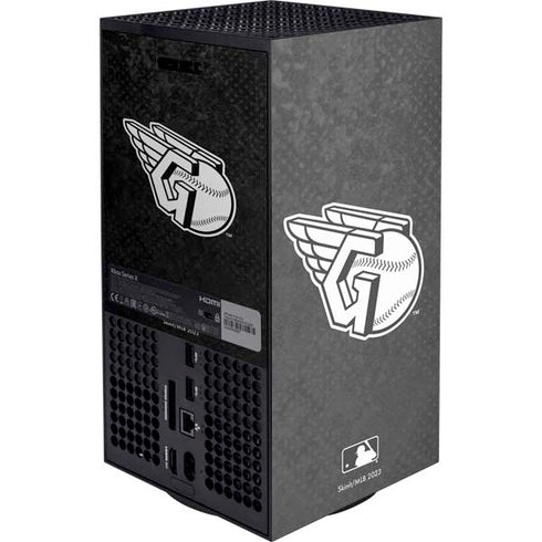 MLB Cleveland Guardians Dark Wash XBox Series X Digital Edition Console Skin