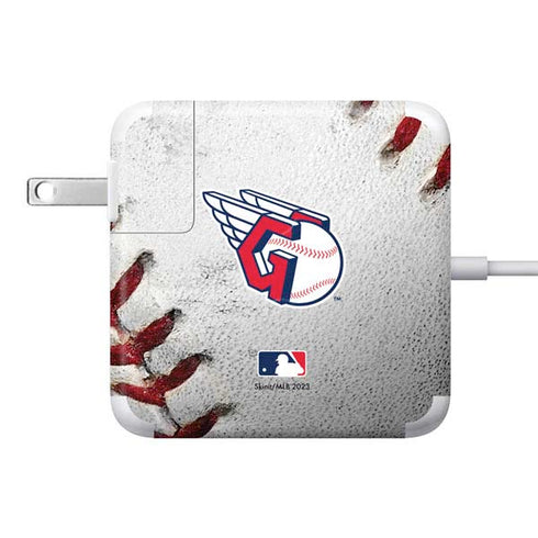 MLB Cleveland Guardians Game Ball 85W Power Adapter (15 and 17 inch MacBook Pro Charger) Skin