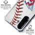 MLB Cleveland Guardians Game Ball Galaxy A36 5G Clear Case