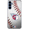 MLB Cleveland Guardians Game Ball Galaxy A55 5G Clear Case