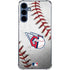 MLB Cleveland Guardians Game Ball Galaxy A55 5G Clear Case