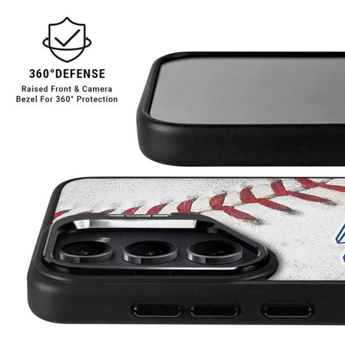 MLB Cleveland Guardians Game Ball Galaxy S24 FE Kickstand Case